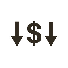 Money icon vector