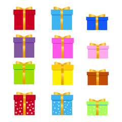 Gift, present icon vector