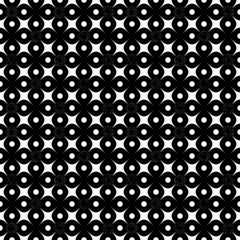 Flower and rhombus seamless pattern