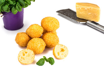 Deep Fried Cheese Balls