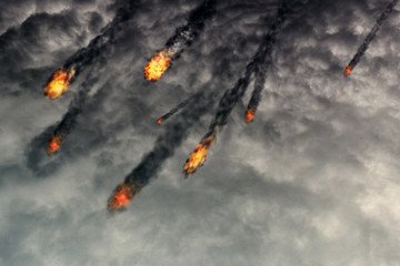 Fireballs in the Sky © AnnaPa