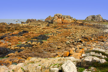 COTE DE GRANIT ROSE BRITTANY FRANCE