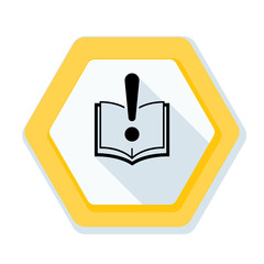 Obraz premium Instructions Warning