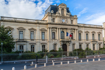 Fototapeta na wymiar The Prefecture of Herault. Montpellier, France.