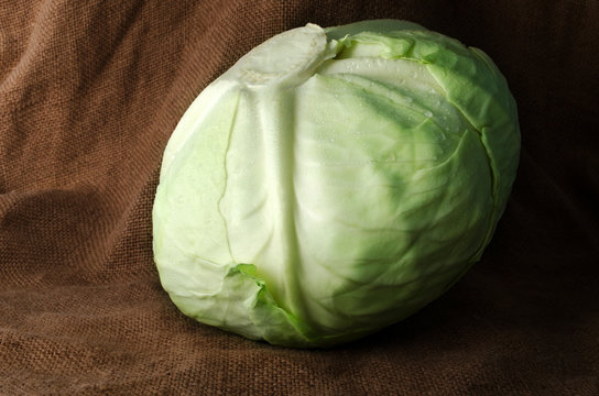 Fresh raw cabbage