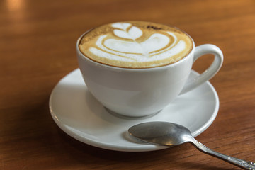 cup of cappuccino