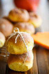 Pumpkin sweet buns