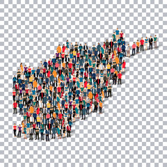 people map country Afganistan vector