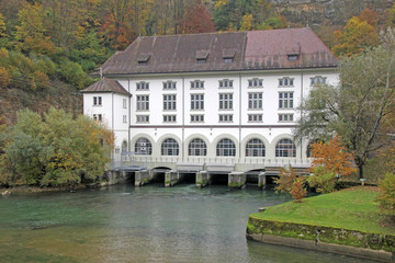 Wasserkraftwerk Freiburg, Schweiz 