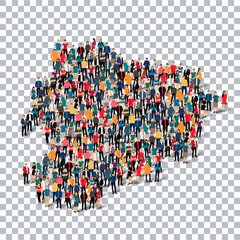 people map country Andorra vector