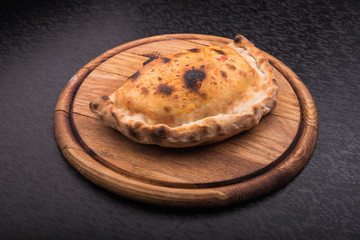 hot pita bread with meat