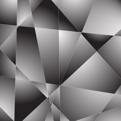 broken tiles. background . Black and gray. Vector illustration