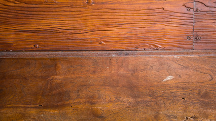 Brown woodden texture background.