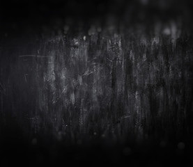 Blackboard / chalkboard texture. Empty blank black chalkboard