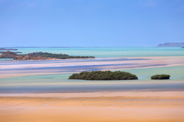 View point Casares near Punta Gallinas is the northern point of