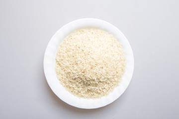 Rice in a Ceramic bowl