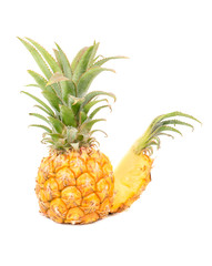 Mini pineapple with slice