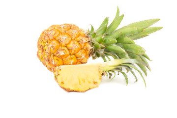 Mini pineapple with slice