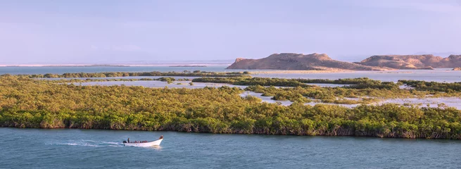 Poster Hondita bay near Punta Gallinas is the northern point of South A © sunsinger
