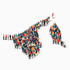 people map country Bruney vector