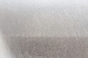 dirt on the white car as a background