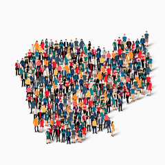 people map country Cambodia vector