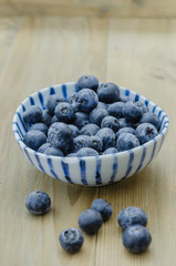Blueberries in a bowl