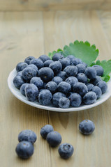Blueberries in a bowl