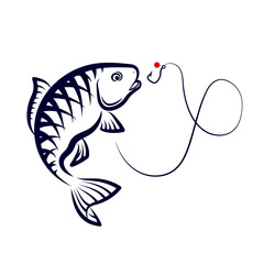 Fishing vector