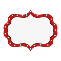 circus light banner icon vector illustration design © Gstudio