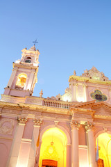 Obraz premium Basilica of San francisco in Salta province.