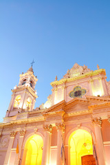 Obraz premium Basilica of San francisco in Salta province.