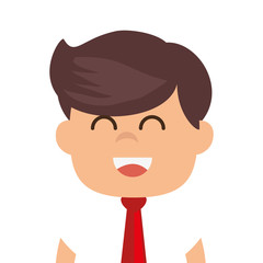 bucinessman successful character icon vector illustration design