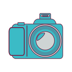 camera photographic isolated icon vector illustration design