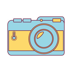 camera photographic isolated icon vector illustration design