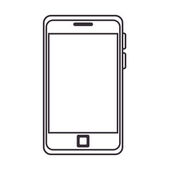 smartphone device isolated icon vector illustration design