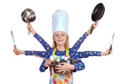 Kind bem kochen 