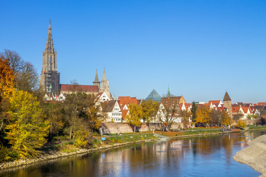 Ulm, Münster, Stadtlandschaft 