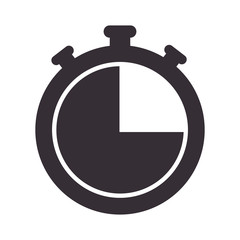 chronometer watch isolated icon vector illustration design