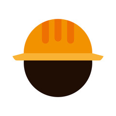 builder constructor character icon vector illustration design