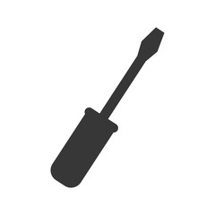 screwdriver tool isolated icon vector illustration design