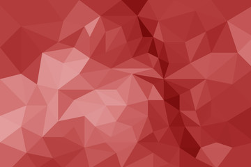 geometric red low poly background