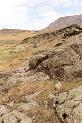 Fototapeta premium rock stones in the mountains