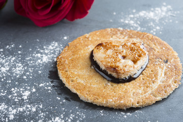 Pancake chocolate