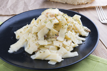 Tagliatelle of Carbonara