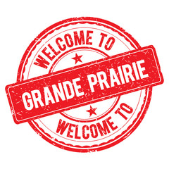 Welcome to GRANDE PRAIRIE Stamp.