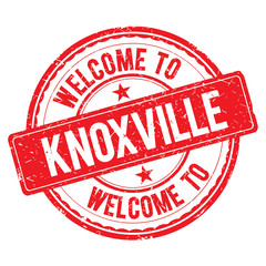 Welcome to KNOXVILLE Stamp. - obrazy, fototapety, plakaty