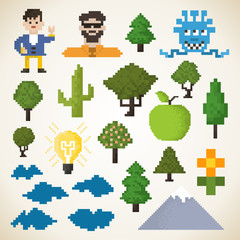 Pixel collection