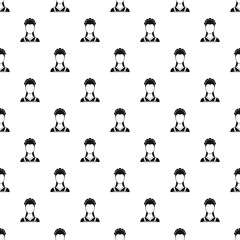 Maid pattern. Simple illustration of maid vector pattern for web