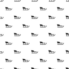Sled pattern. Simple illustration of sled vector pattern for web